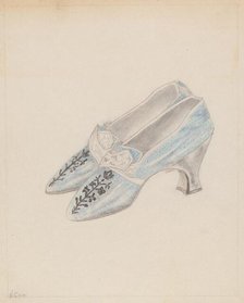 Shoes, c. 1936. Creator: Nancy Crimi.