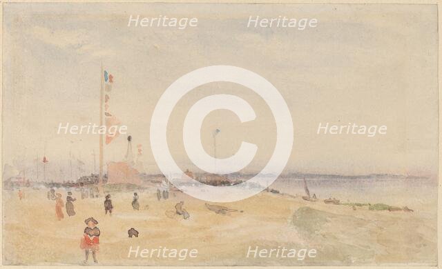 Pourville-sur-Mer. Creator: James Abbott McNeill Whistler.