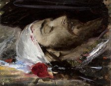 Head of Christ, between 1878-1882. Creator: Leon Wyczolkowski.