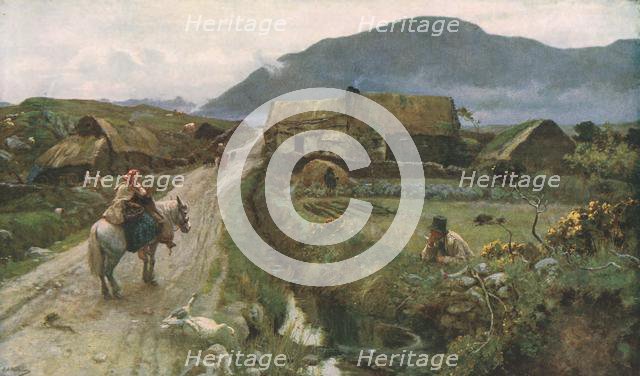 'Galway Gossips', c1887, (c1930).  Creator: Sir Ernest Albert Waterlow.