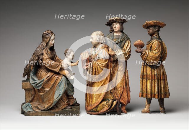 Virgin and Child, from an Adoration Group, German, ca. 1515-20. Creator: Unknown.