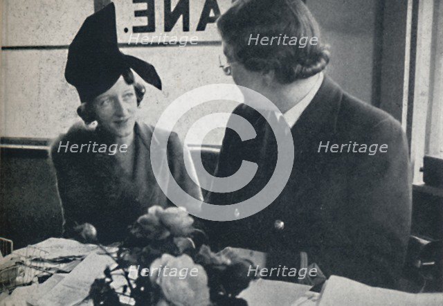 'A different hat soon', 1941. Artist: Cecil Beaton.