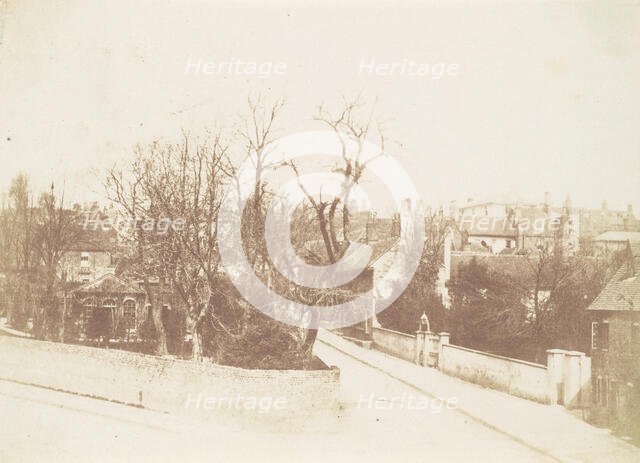 Lane Through A Village, 1850s. Creator: Unknown.