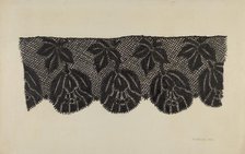 Lace, 1935/1942. Creator: Florence Earl.