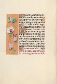 Hours of Queen Isabella the Catholic, Queen of Spain: Fol. 92v, c. 1500. Creator: Master of the First Prayerbook of Maximillian (Flemish, c. 1444-1519); Associates, and.