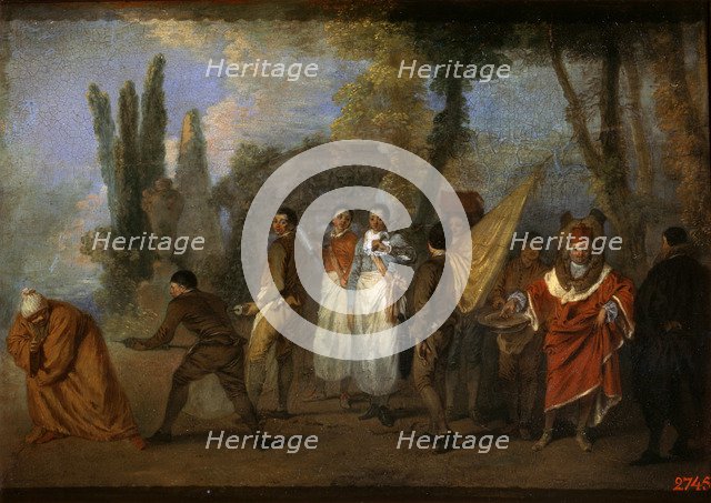 'A Satire on Physicians', c1708. Artist: Jean-Antoine Watteau