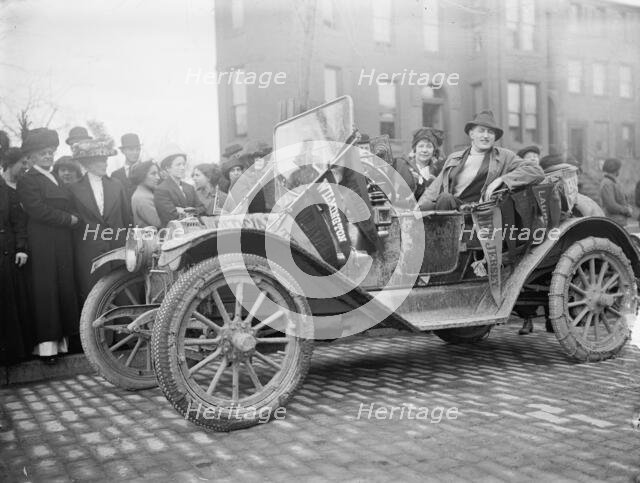 Woman Suffrage - Scout Car, 1913. Creator: Harris & Ewing.