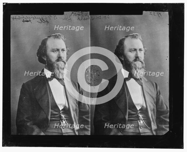 Bernard G. Caulfield of Illinois, 1865-1880. Creator: Unknown.