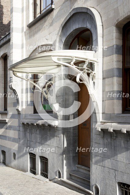 Le Jardin d'Enfants, Brussels, Belgium, (1897), c2014-2017. Artist: Alan John Ainsworth.
