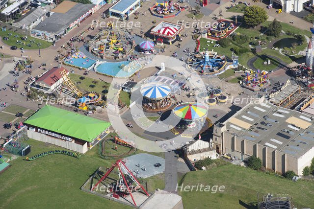 Pleasureland Amusement Park, Southport, Merseyside, 2015. Creator: Historic England.