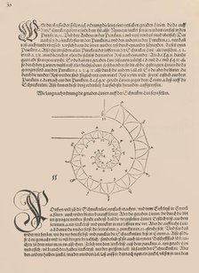 Underweysung der messung mit dem zirckel un richt scheyt, 1525., 1525. Creator: Albrecht Durer.