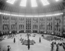 The atrium, West Baden Springs Hotel, West Baden, Indiana, between 1900 and 1910. Creator: Unknown.