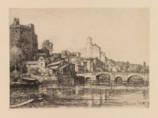 Auguste Lepère: Clisson (Loire-Maritime), 1909. Creator: Auguste Louis Lepère (French, 1849-1918).