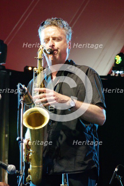 Julian Siegel, Love Supreme Jazz Festival, Glynde Place, East Sussex, 2015. Artist: Brian O'Connor.