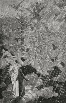 The Divine Comedy, (1307-1321): The Paradise, 1888.  Creator: Jean Edouard Dargent.