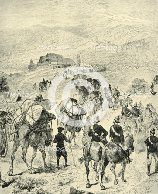 'Camp of General Roberts at Thal on the Kuram River', (1901). Creator: Unknown.