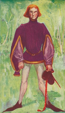 'A Man of the Time of Edward IV', 1907. Artist: Dion Clayton Calthrop.