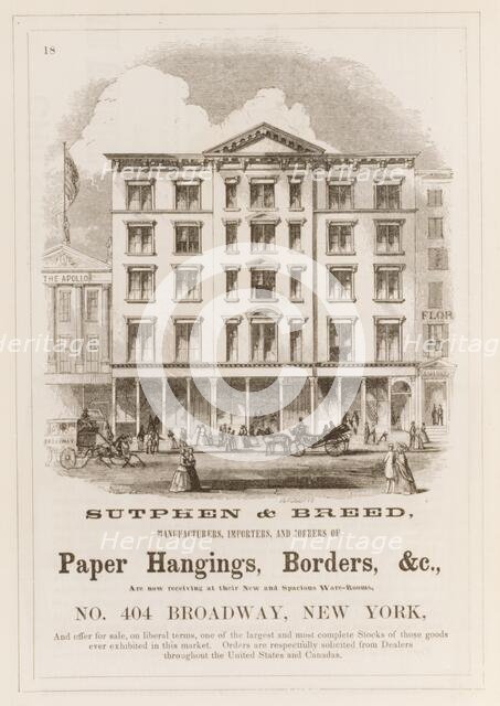The Illustrated American Biography; containing correct Portraits and Brief Notices of the ..., 1855. Creators: John William Orr, W. Roberts.