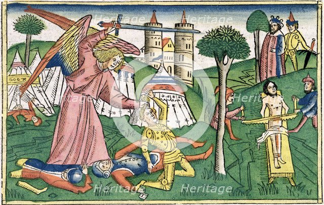 2 Kings 19:35-37: God's vengance on Assyria. Artist: Unknown