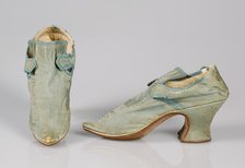 Shoes, European, 1690-1709. Creator: Unknown.