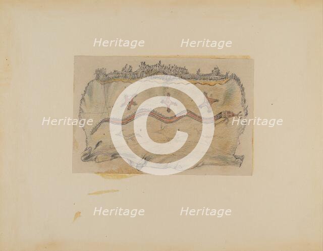 Ceremonial Apron, 1935/1942. Creator: Mary Berner.