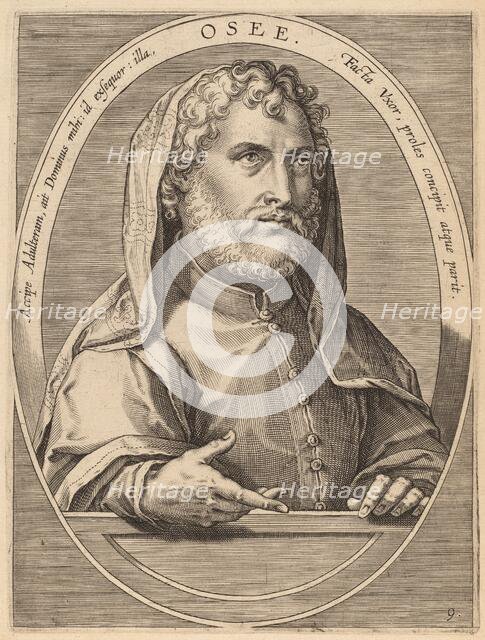 Hosiah, published 1613. Creator: Theodoor Galle.