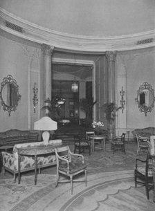 Looking from the Oval Palm Room into the Main Dining Room, Roosevelt Hotel, New York City, 1924. Artist: Unknown.