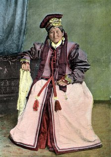 Kalmyk princess, c1890. Artist: Unknown