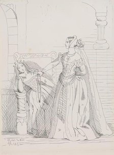 Leonore And Imperiale, (ASE 27), 1841. Creator: Queen Victoria