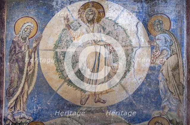 The Transfiguration of Jesus, 12th century. Creator: Byzantine Master ().