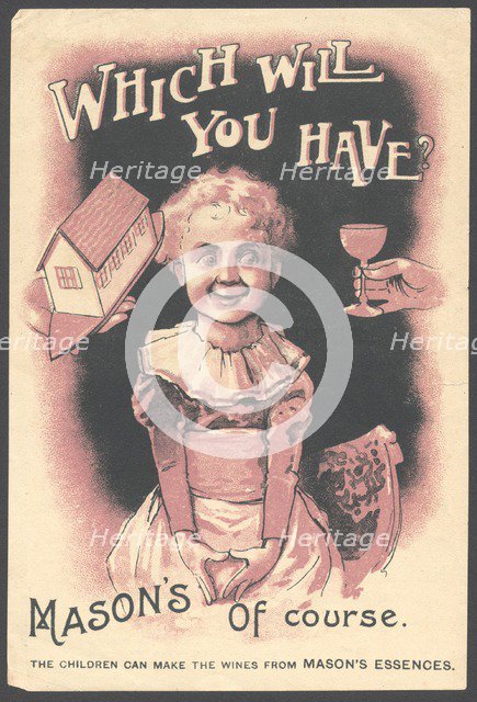 Newball & Mason Wine Essence, 1890s. Artist: Unknown