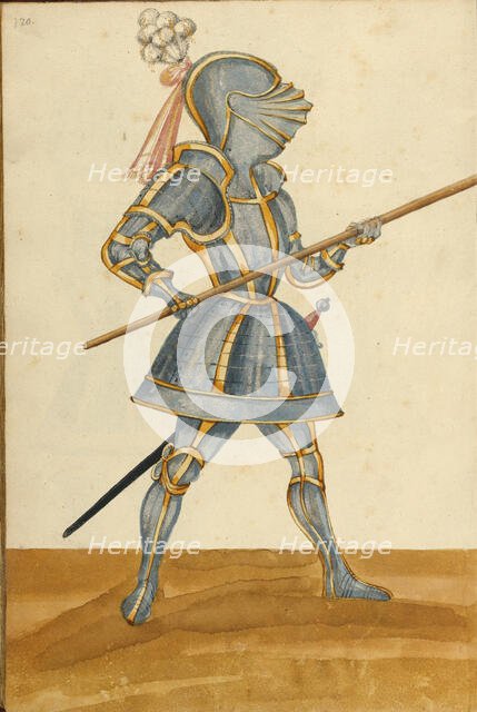 A Man in Armor, about 1560-1570. Creator: Unknown.