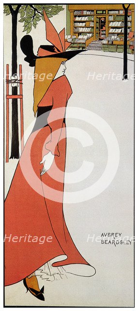 The Pseudonym and Antonym Libraries, 1895. Artist: Beardsley, Aubrey (1872–1898)