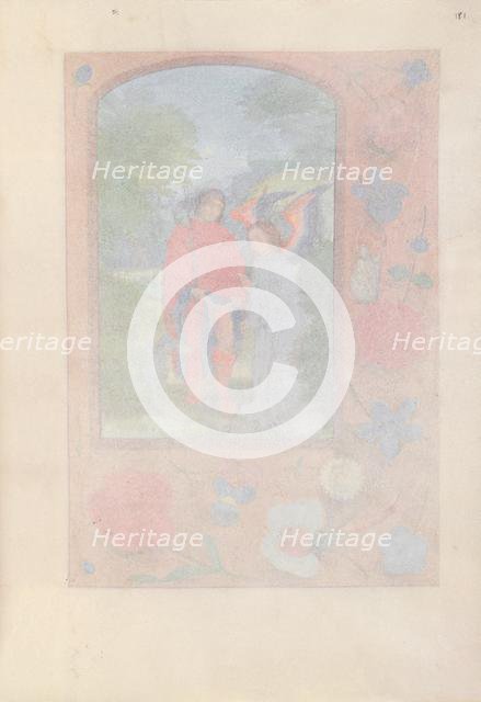 Hours of Queen Isabella the Catholic, Queen of Spain: Fol. 181r, c. 1500. Creator: Master of the First Prayerbook of Maximillian (Flemish, c. 1444-1519); Associates, and.