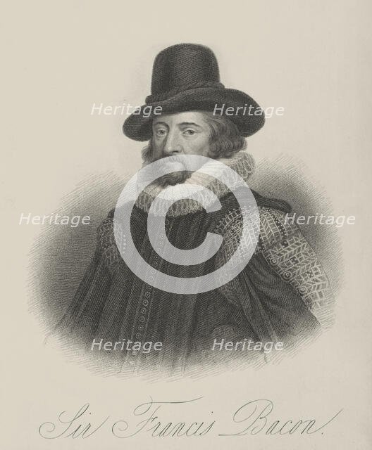 Sir Francis Bacon, c1610, (1834-1837). Creator: Samuel Freeman.