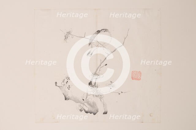 Page from Shi Zhu Zhai. Creator: Unknown.