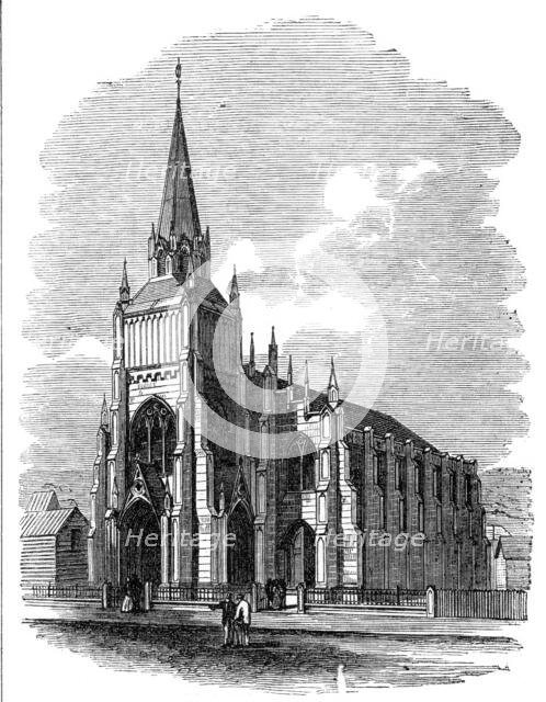 Wesleyan Church, Wellington, New Zealand, 1870. Creator: Unknown.