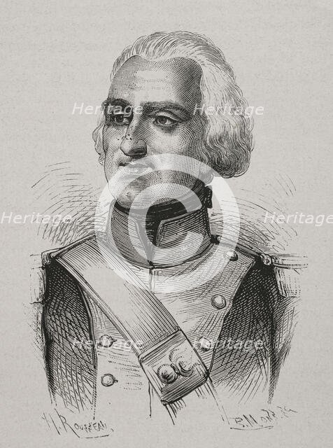 Théophile Corret de la Tour d'Auvergne (1743-1800), French military, 1879. Creator: Unknown.