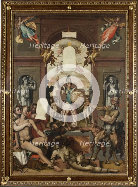 Porta Virtutis (Gate of Virtue), ca 1585.