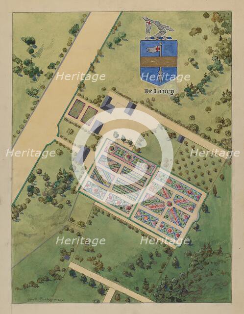 J. Delancey Estate, c. 1936. Creator: Gilbert Sackerman.