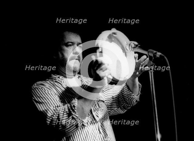 Airto Moreira, Ronnie Scott's, Soho, London, May, 1989.  Artist: Brian O'Connor.