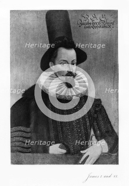 King James I (1907). Artist: Unknown