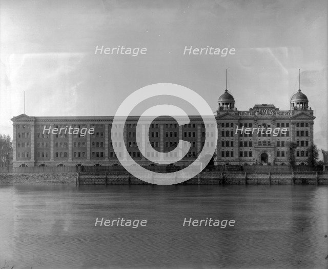 Harrods Furniture Depository, Riverview Gardens, Barnes, London, 1921. Artist: Bedford Lemere and Company