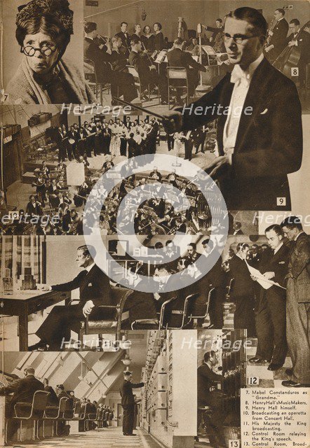 'A Visit to the BBC 7-13', 1937. Artist: Unknown.