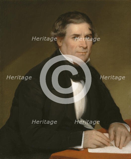 Thurlow Weed, c. 1843. Creator: Chester Harding.