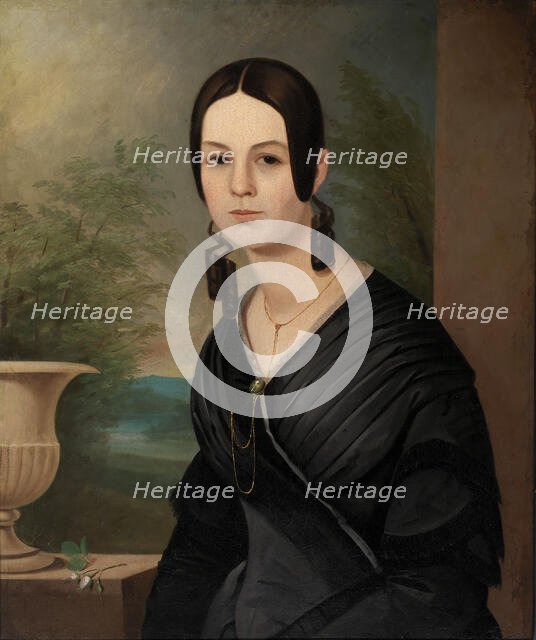 Mary Ellen Stonestreet Hoffar, ca. 1840. Creator: James Alexander Simpson.