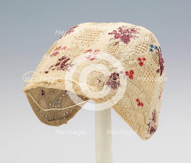 Cap, Czech, 1847. Creator: Unknown.