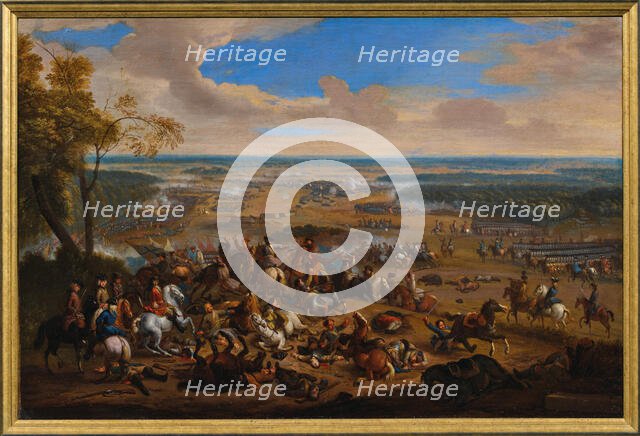 Prince Eugène of Savoy at the Siege of Turin. Creator: Huchtenburgh, Jan van (1647-1733).