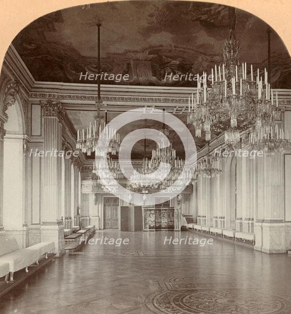 'The Dance Hall, Royal Palace, Stockholm, Sweden', 1901. Creator: Keystone View Company.