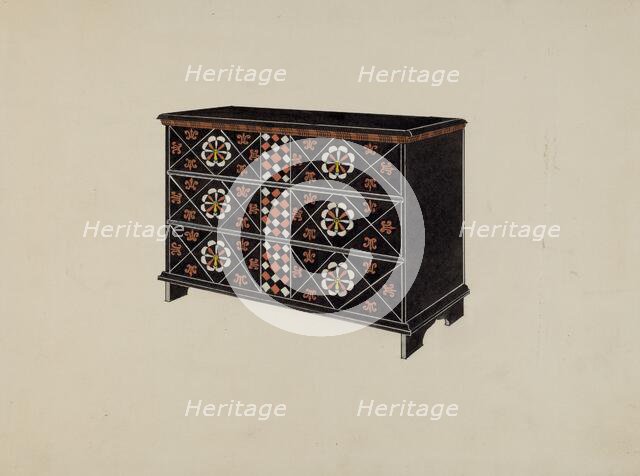 Blanket Chest, c. 1936. Creator: Martin Partyka.